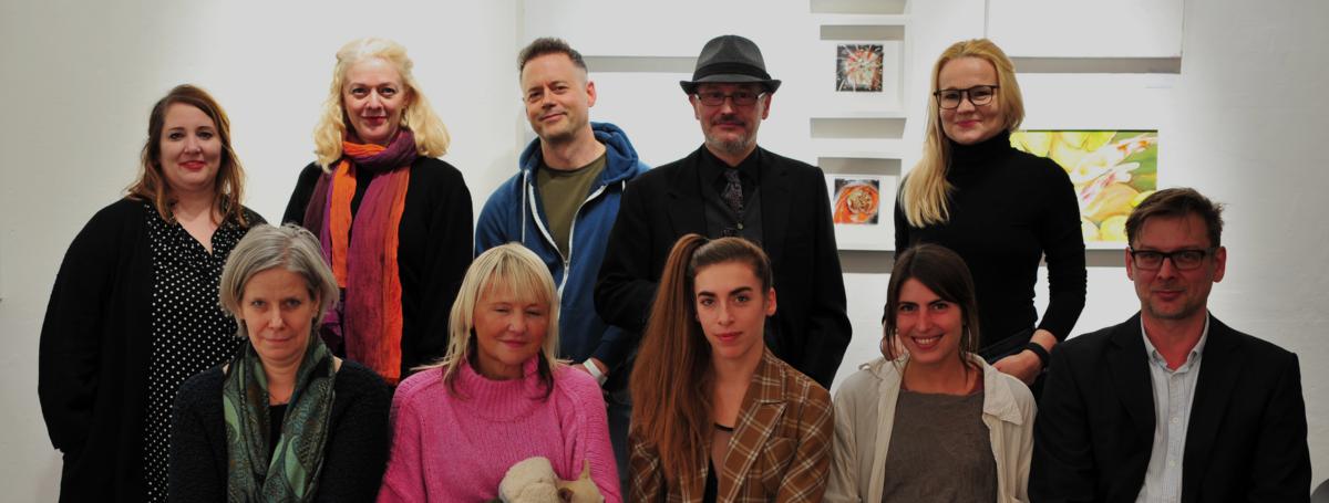 Gruppenfoto des Künstlerkollektivs Studio Zehn aus Köln Schillstrasse 10